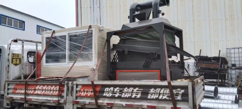 氣流分選機與靜電分選機發貨南京的現場